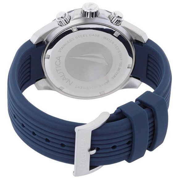 NWT Nautica Fashion Men's Quartz Steel Authentic Watch - Picture 3 of 3